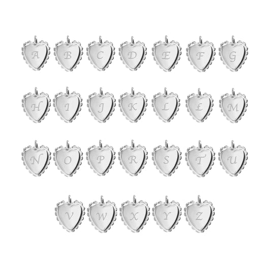 Zawieszka Vintage Heart Mini Silver z Grawerem