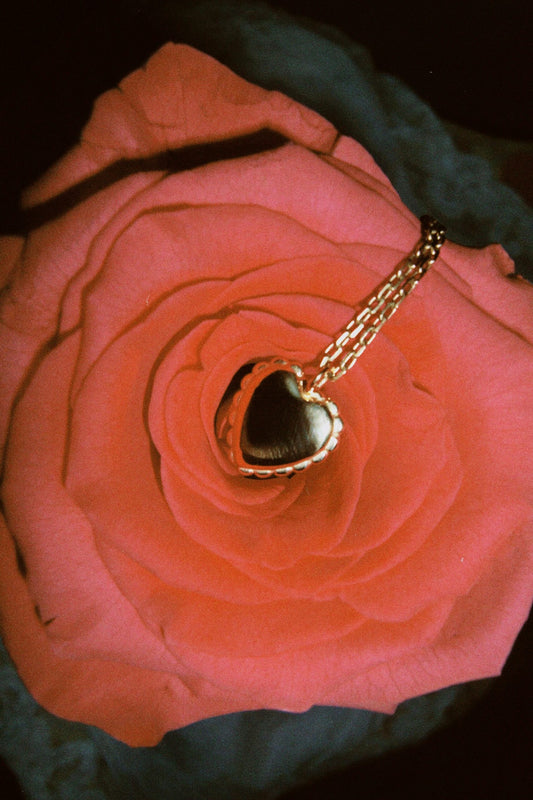 Zawieszka Vintage Heart Mini Gold
