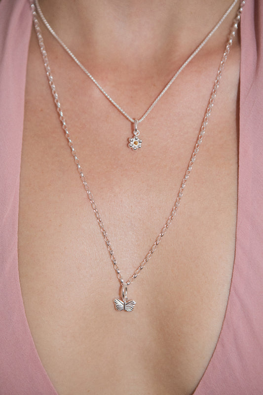 Naszyjnik Bloom Silver Owal