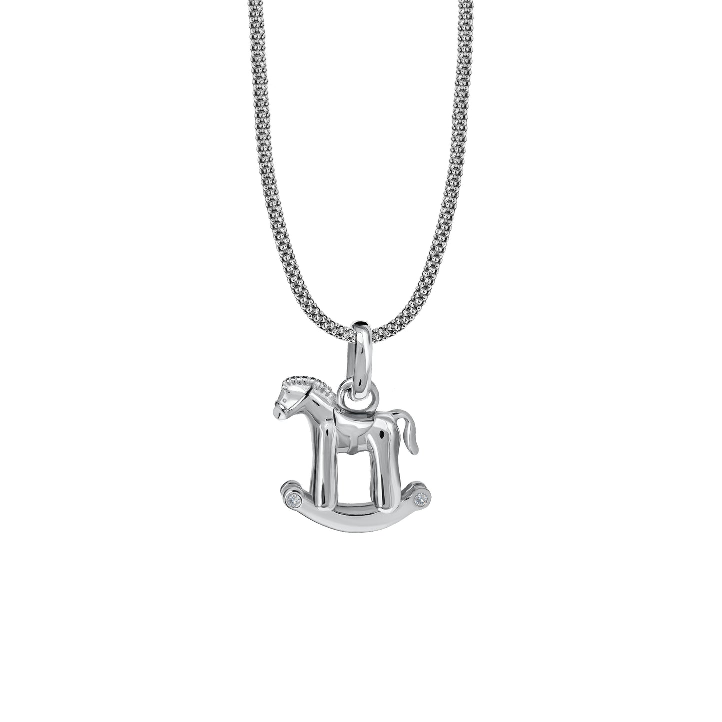 Naszyjnik Holiday Pony Medium Silver Owal