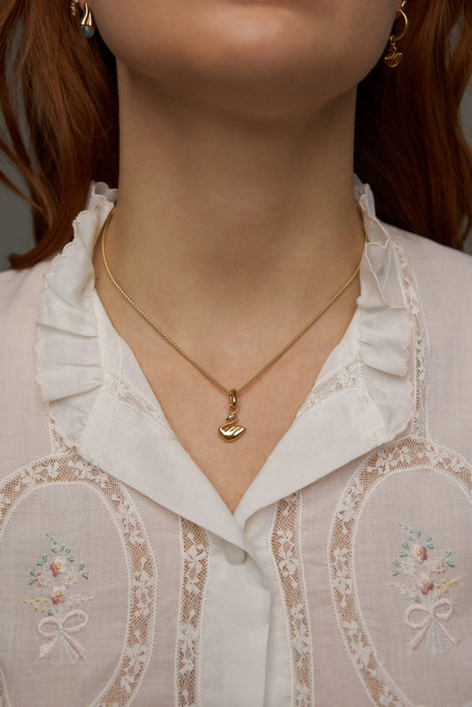 Naszyjnik Swan Medium Gold