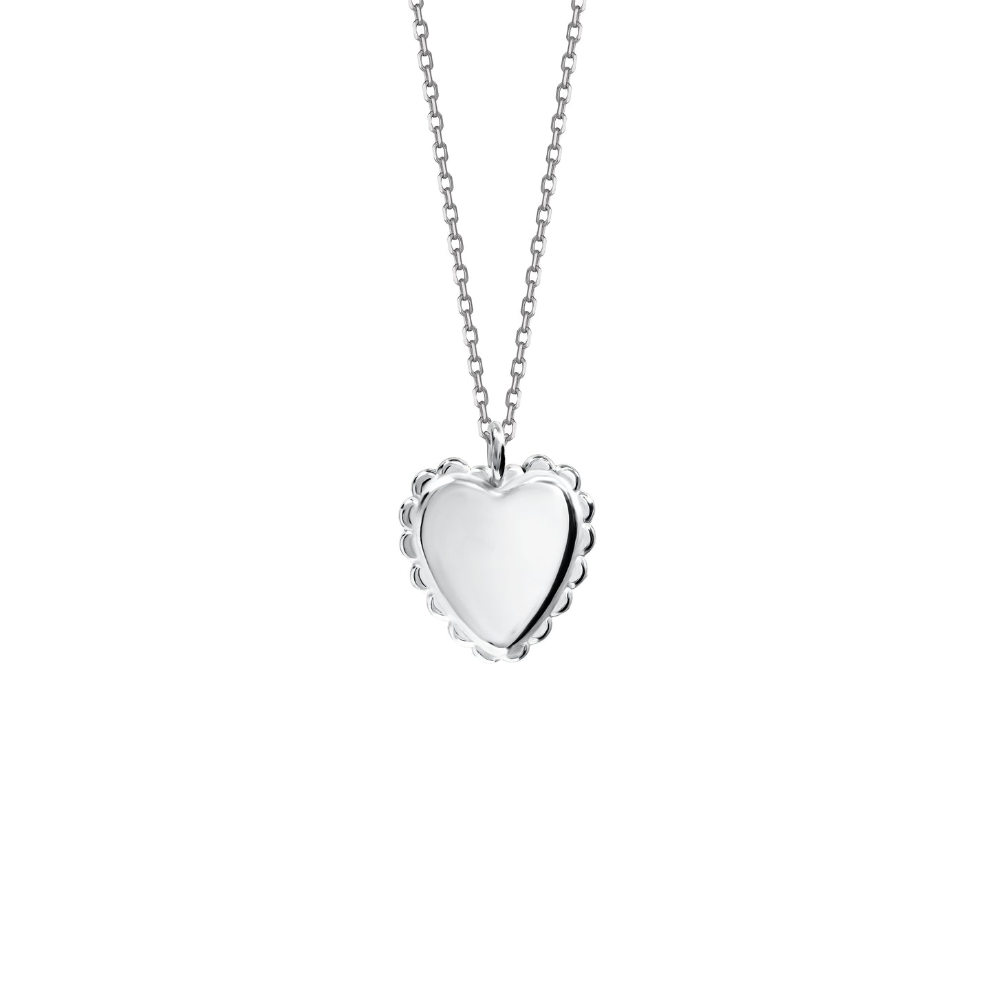 Naszyjnik Vintage Heart Mini Silver
