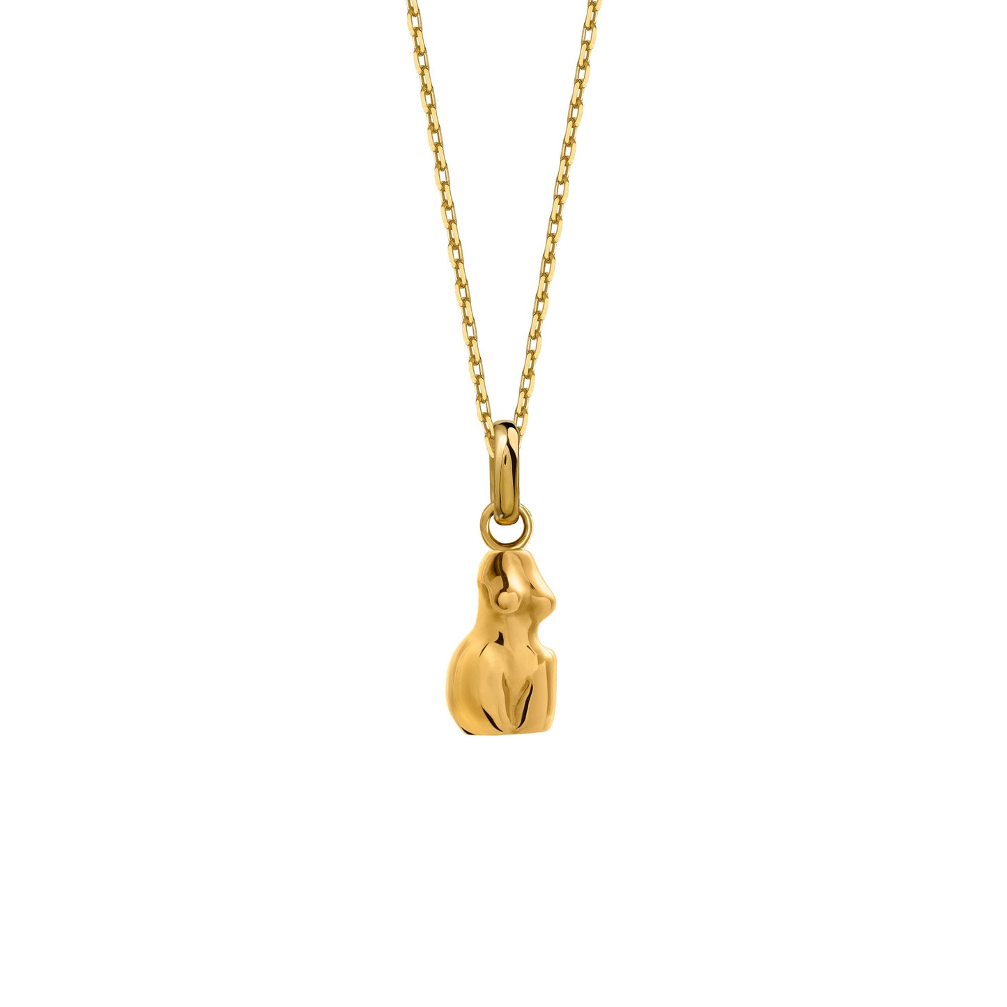 Naszyjnik Woman 3D Gold
