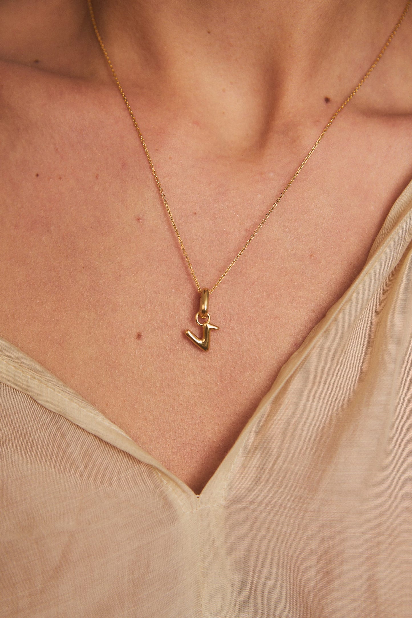 Zawieszka Literka Gold
