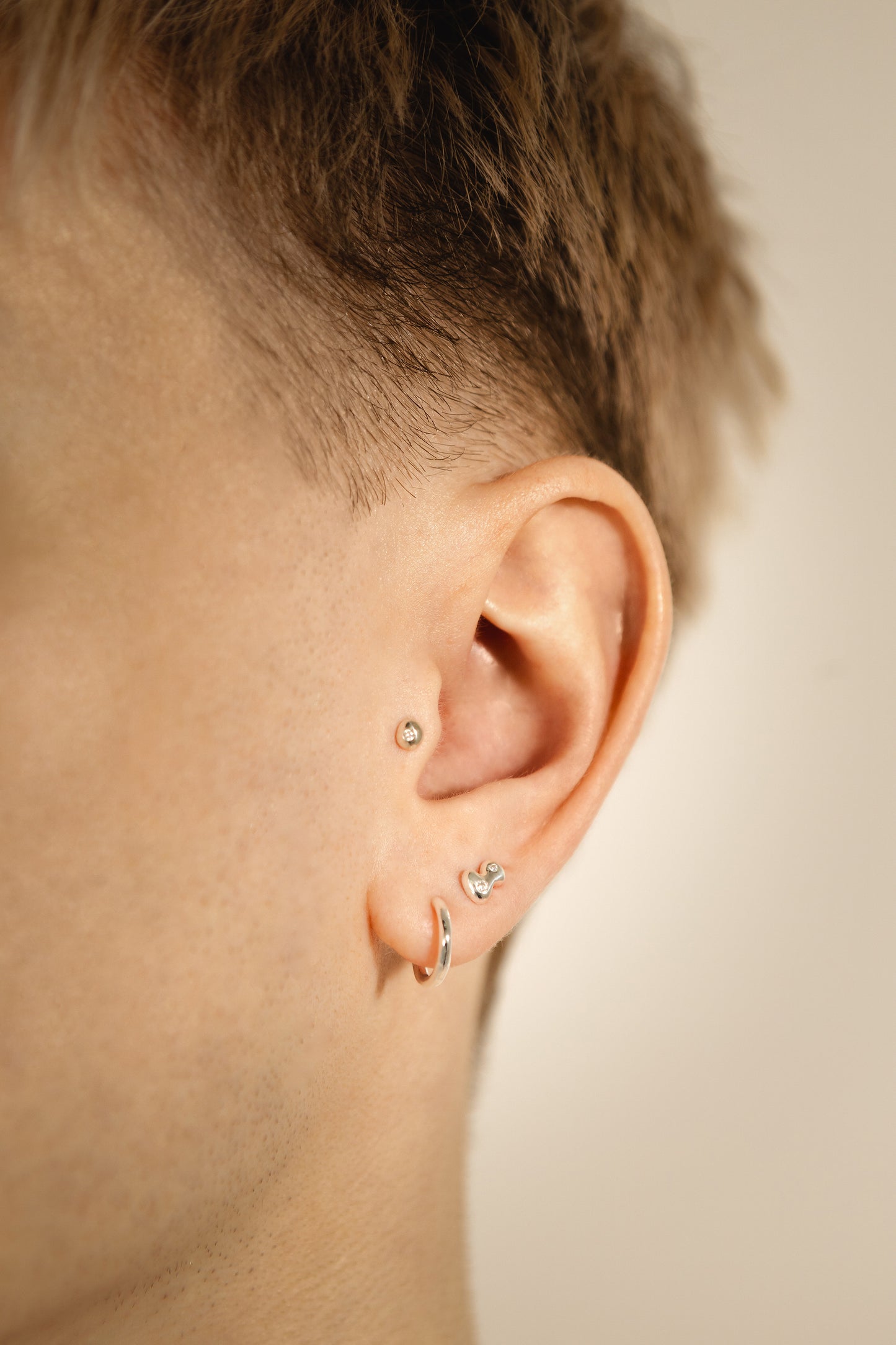 Kolczyk do piercingu Dew 1 Silver