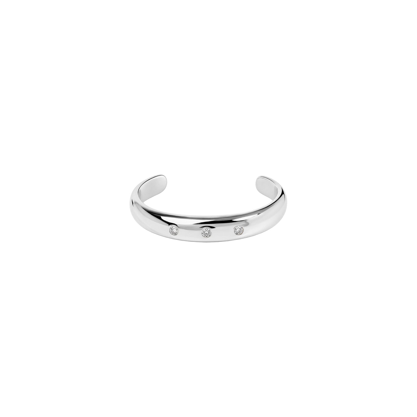Pierścionek na stopę Zirconia 3 Silver