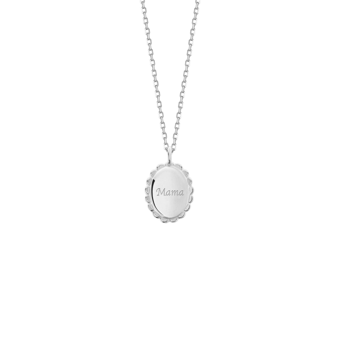 Medalik z Grawerem Silver