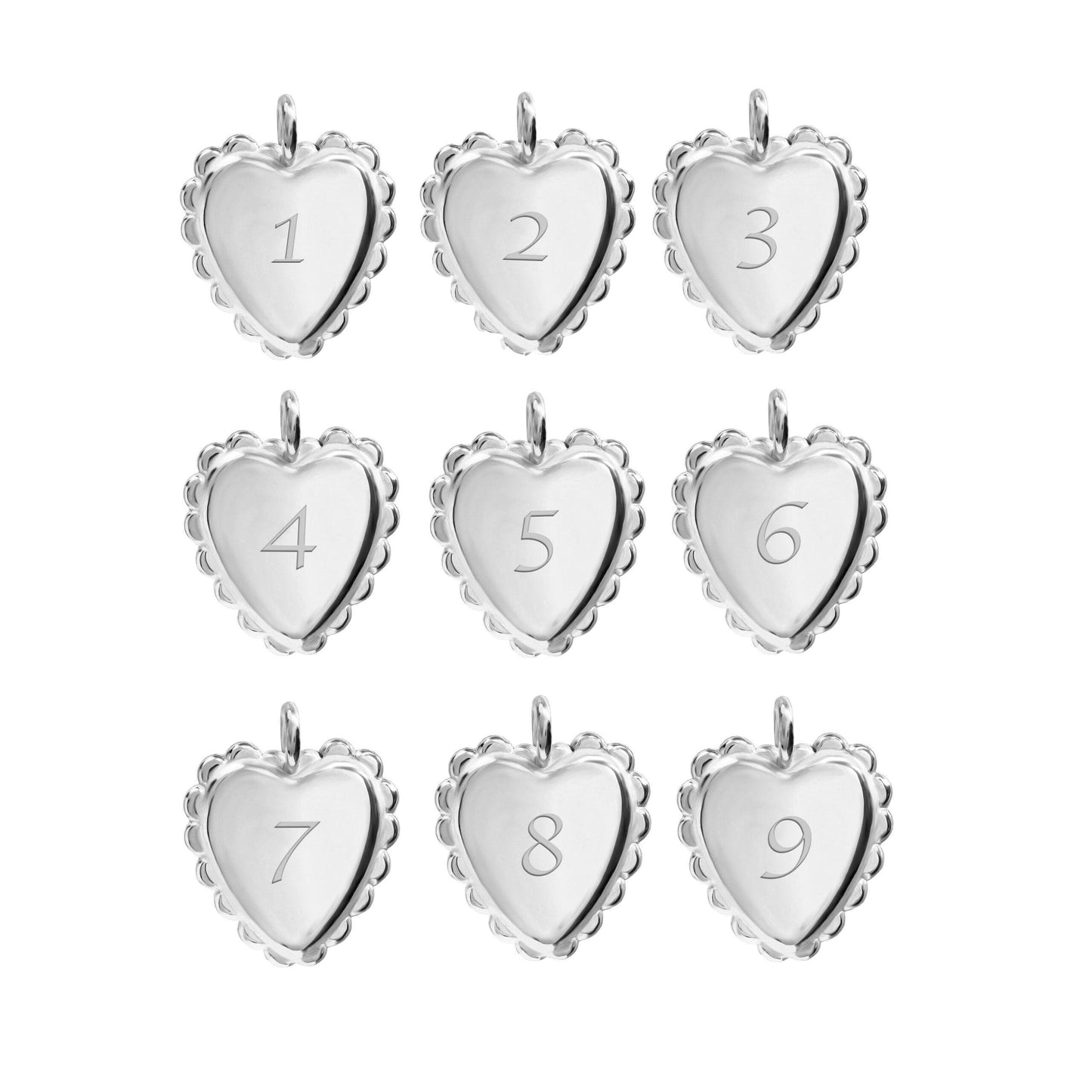 Naszyjnik Vintage Heart Mini Silver z Grawerem