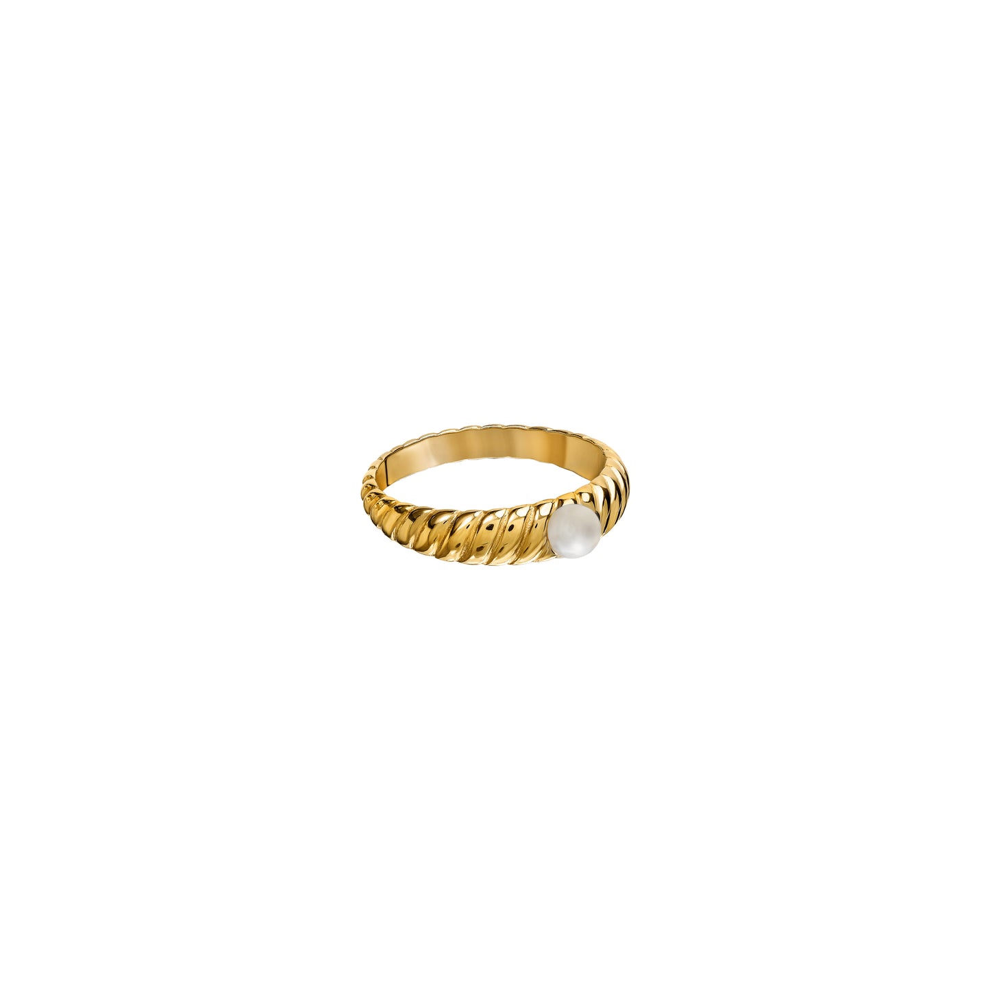 Obrączka Valentin Gold Pearl