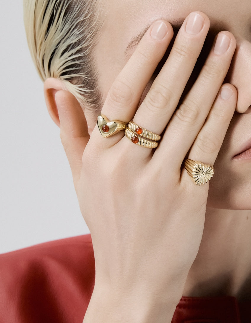 Sygnet Valentin Gold
