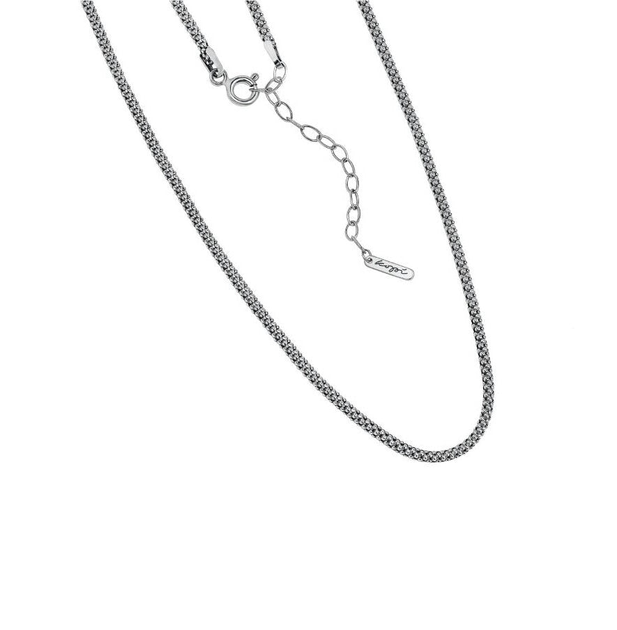 Regulowany Łańcuszek Owal Silver