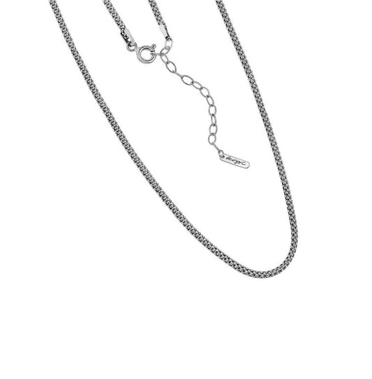 Regulowany Łańcuszek Owal Silver