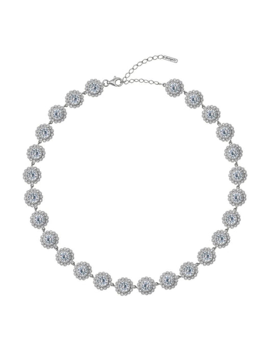 Choker Marquise Silver Zirconia