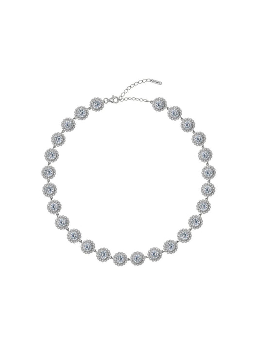 Choker Marquise Silver Zirconia