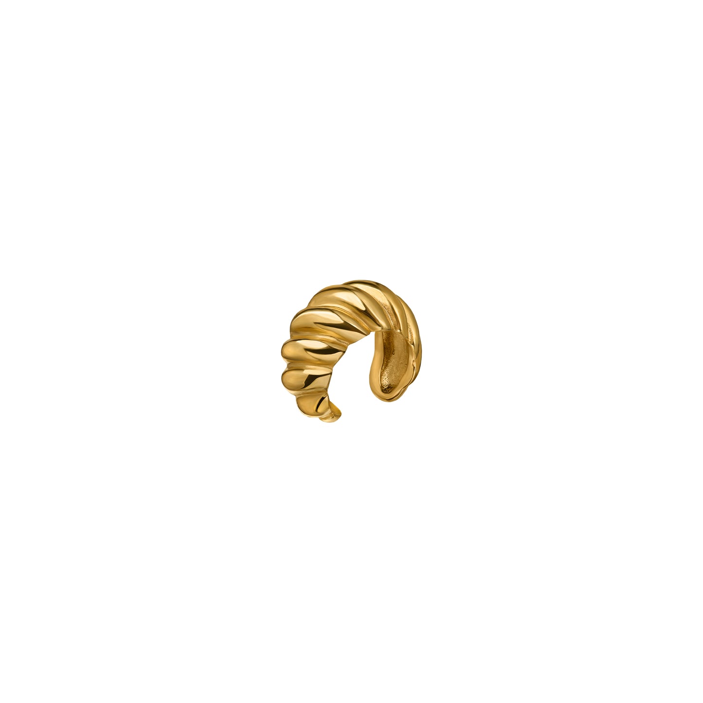 Nausznica Flora Medium Gold