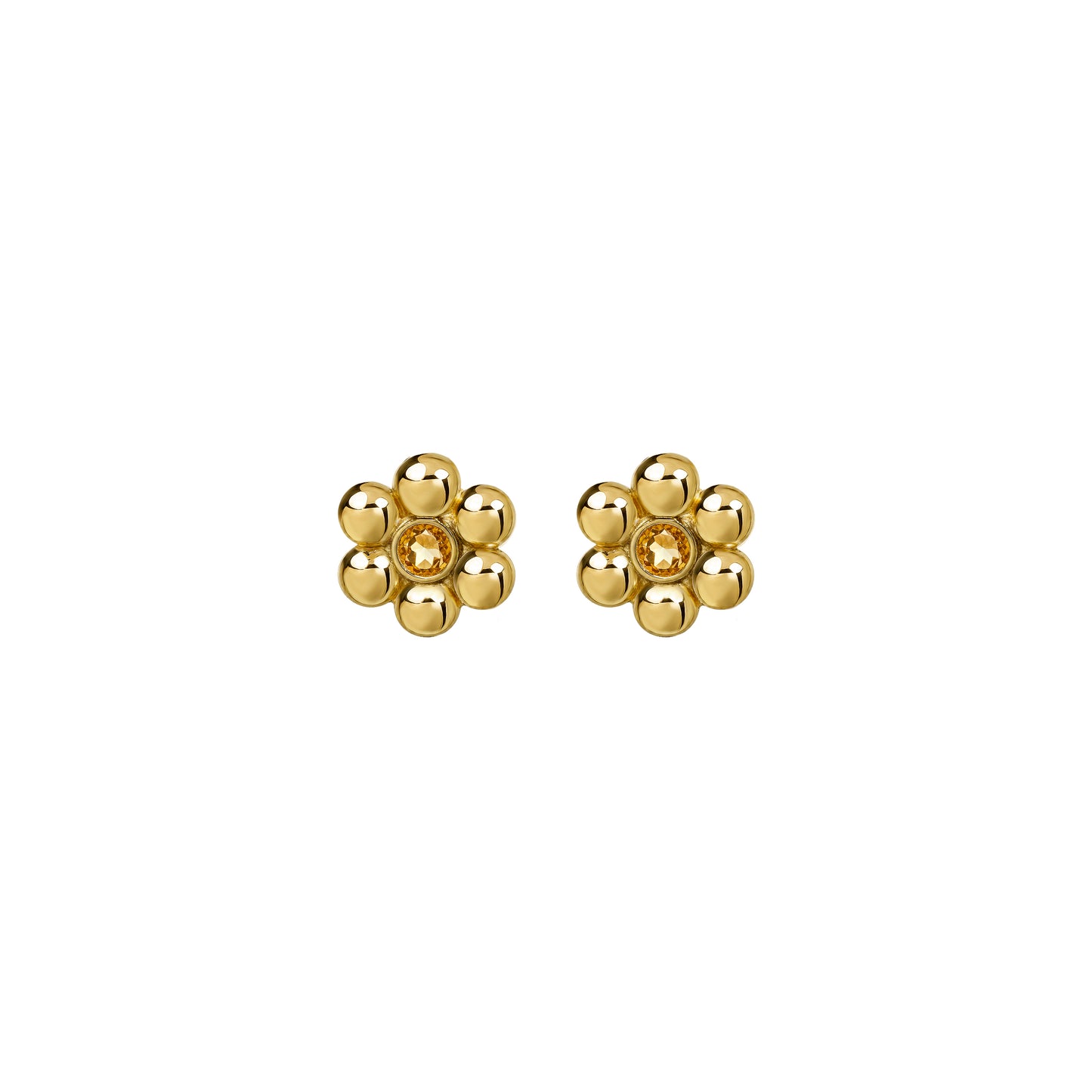 Kolczyki Bloom Medium Gold