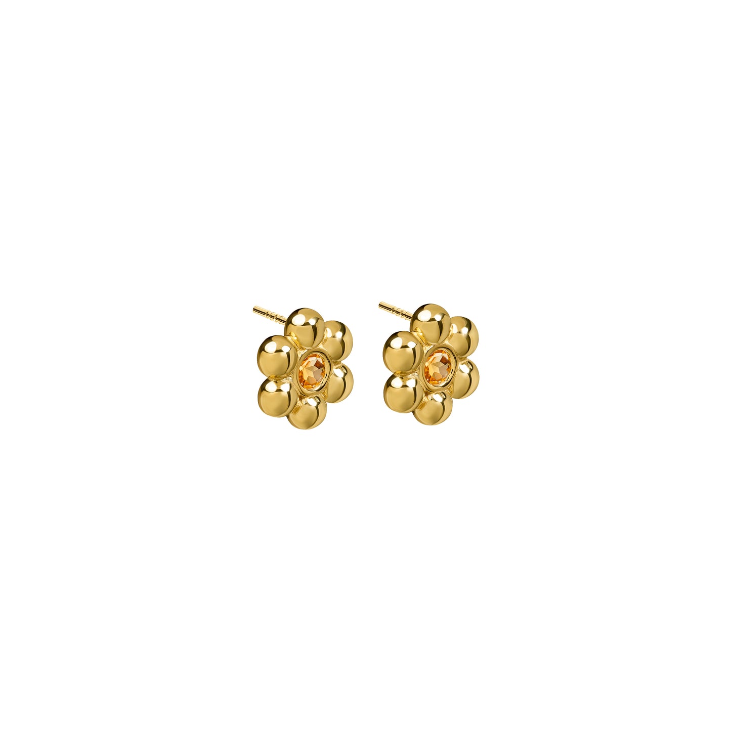 Kolczyki Bloom Medium Gold