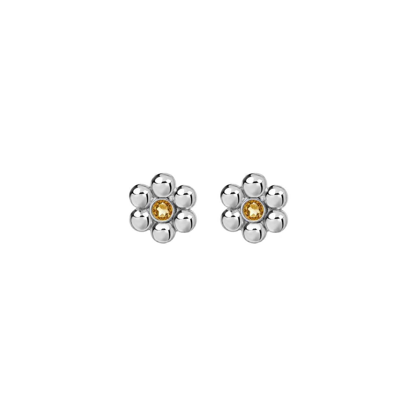 Kolczyki Bloom Medium Silver