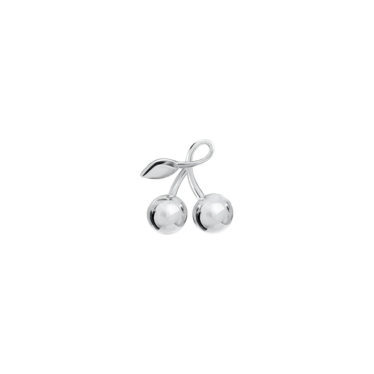 Kolczyki Cherry Medium Silver