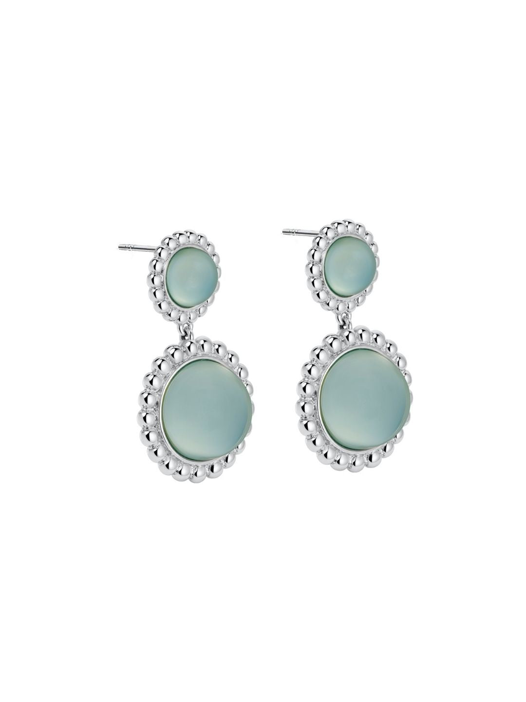 Kolczyki Something Blue Maxi Silver
