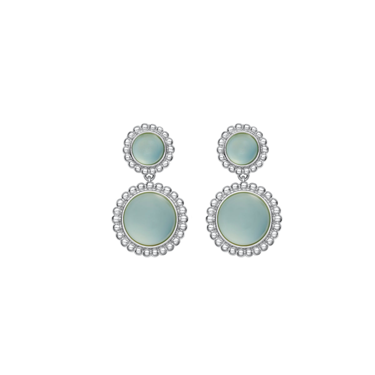 Kolczyki Something Blue Maxi Silver