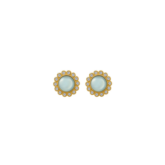Kolczyki Something Blue Medium Gold