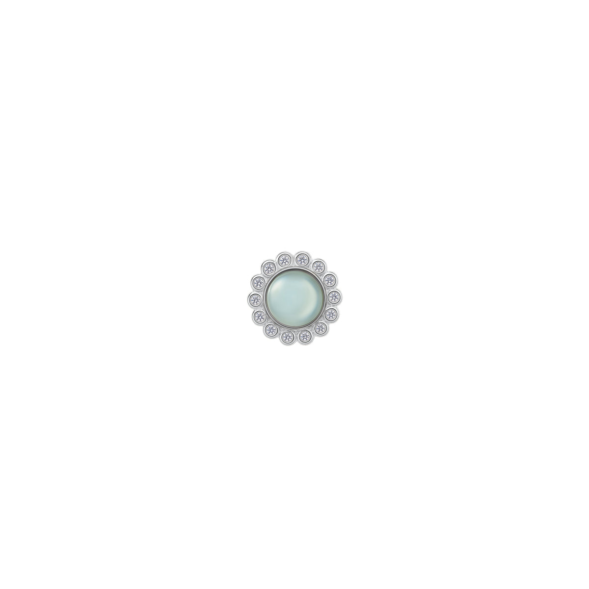 Kolczyki Something Blue Medium Silver