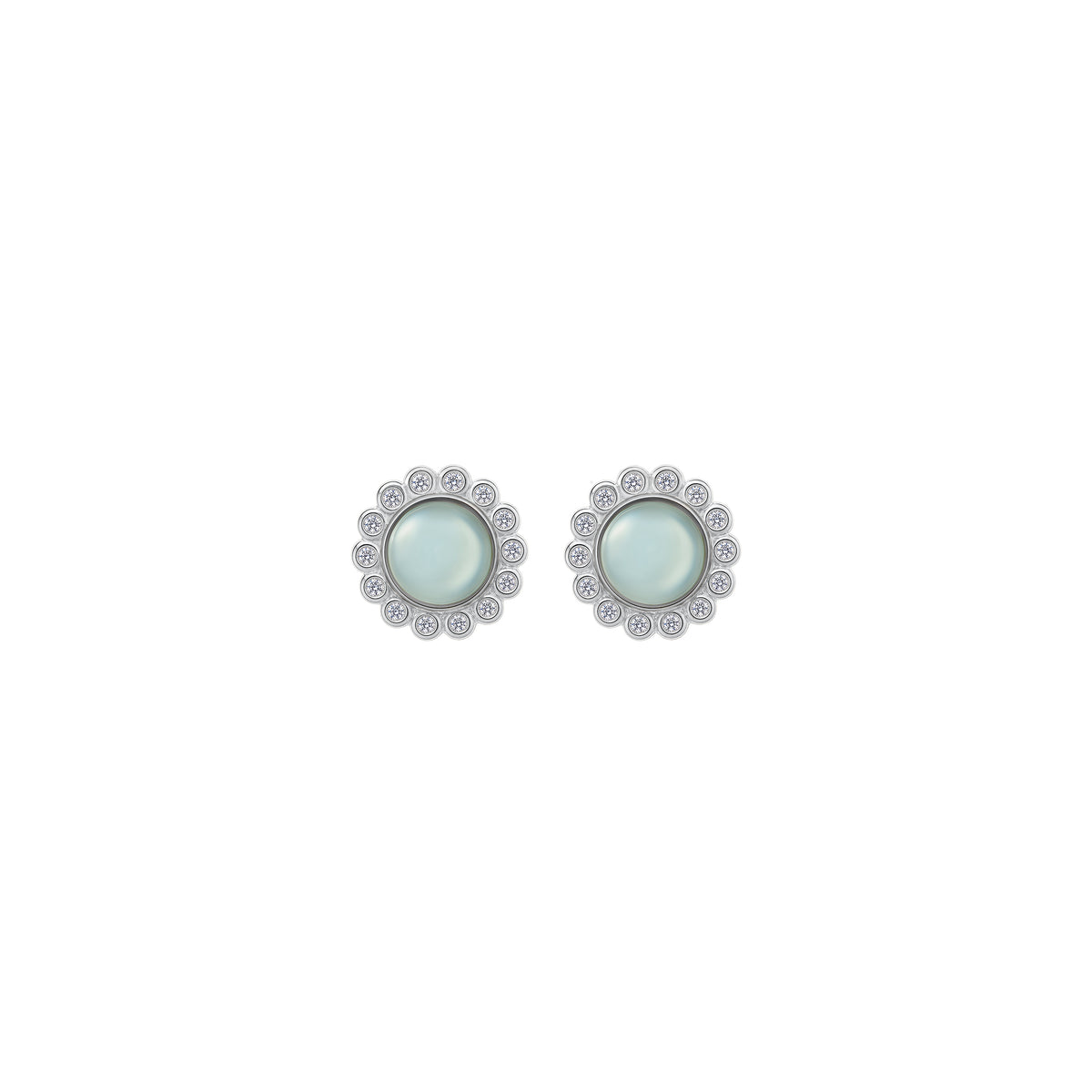 Kolczyki Something Blue Medium Silver