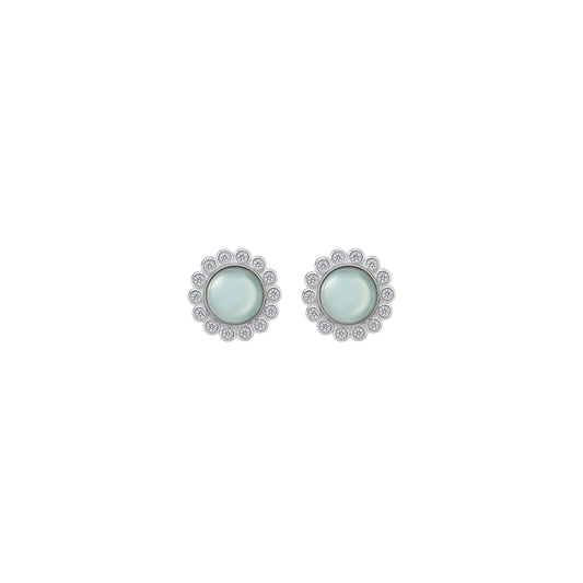 Kolczyki Something Blue Medium Silver