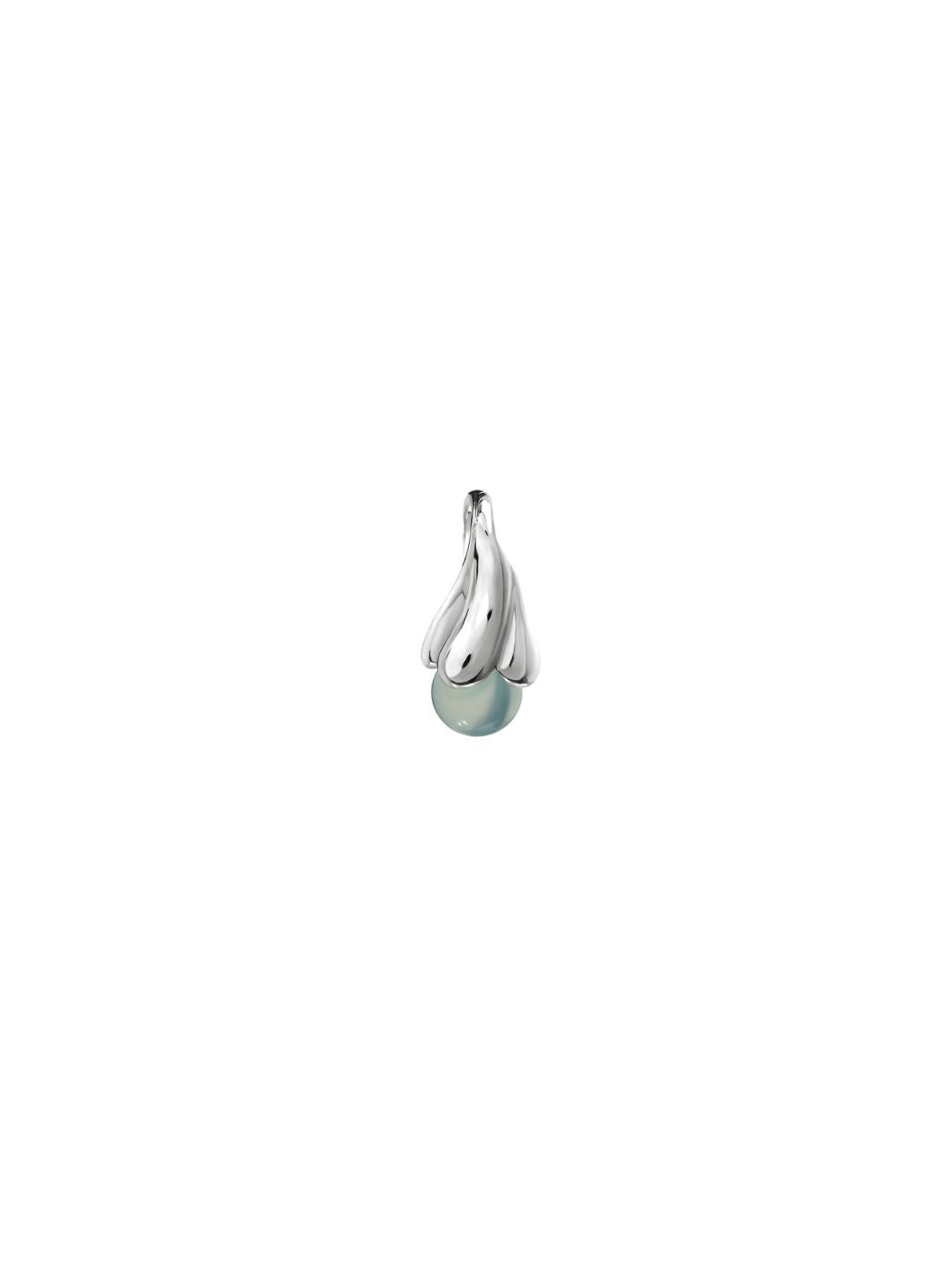 Kolczyki Tinker Bell Silver z kamieniami Aqua
