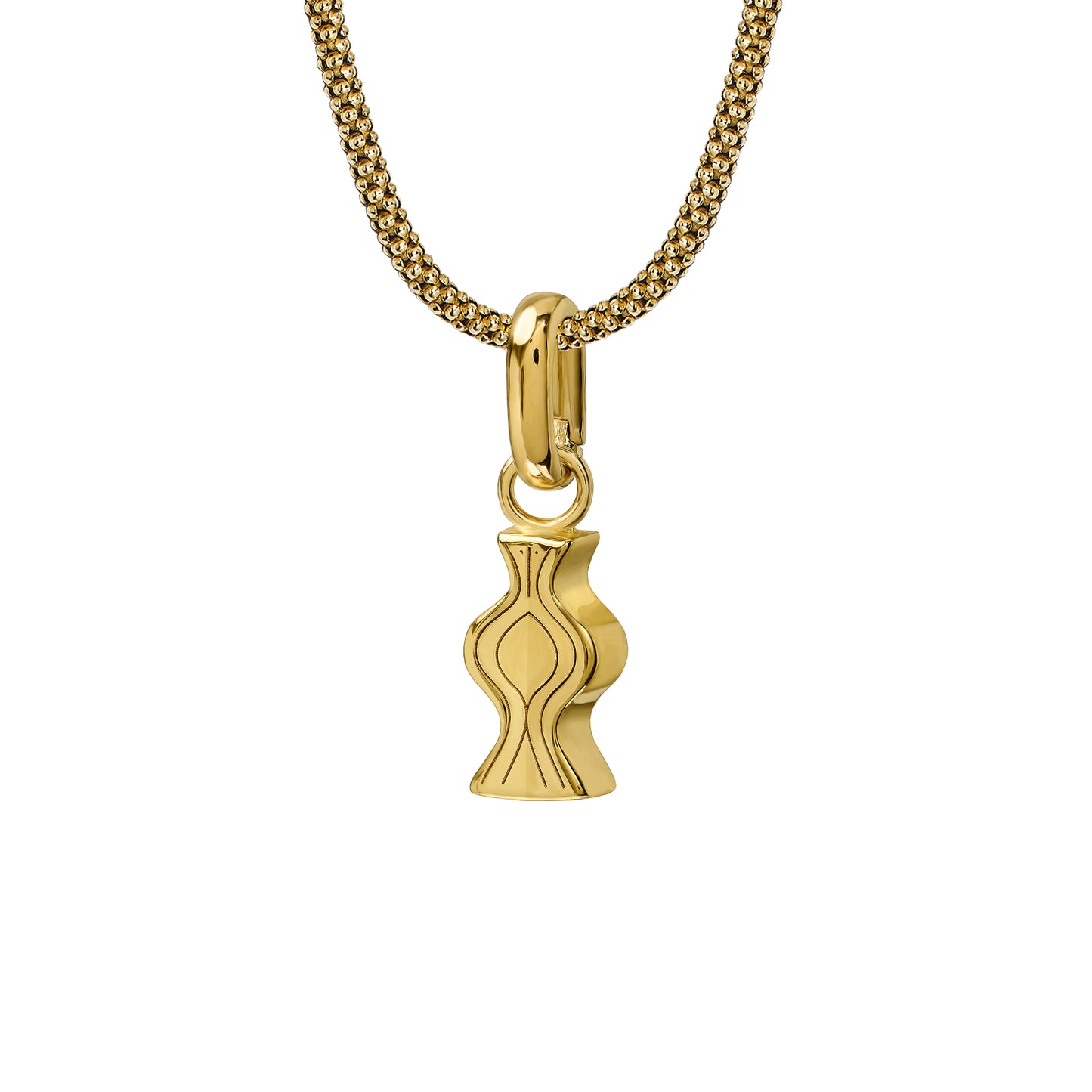 Naszyjnik Chochoł Gold Owal