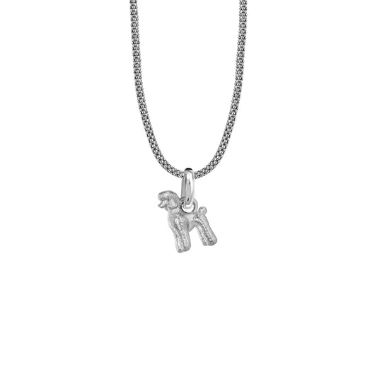 Naszyjnik Dog Medium Silver Owal
