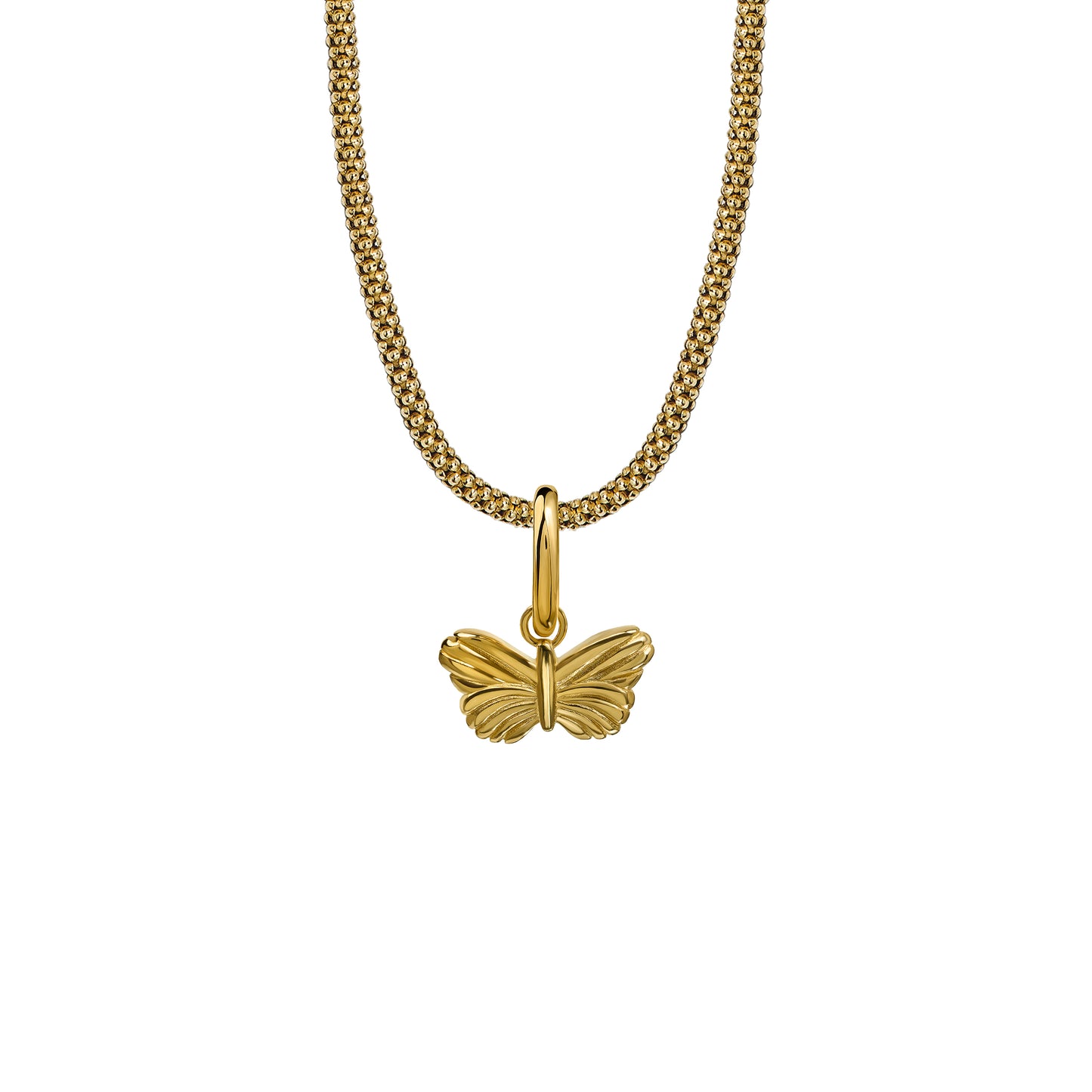 Naszyjnik Papillon Gold Owal