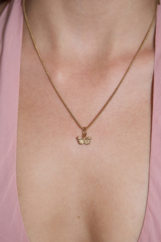 Naszyjnik Papillon Gold Owal