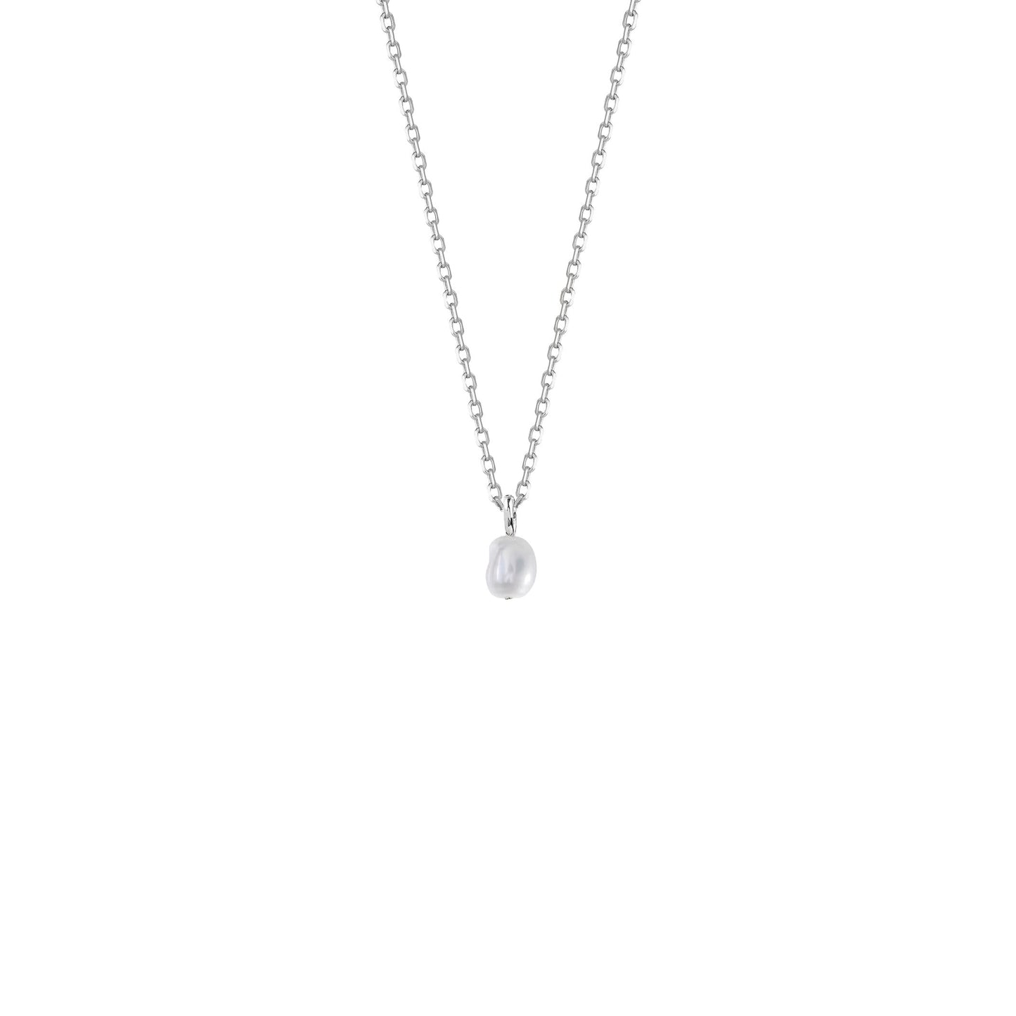 Naszyjnik Pearl Mini Silver