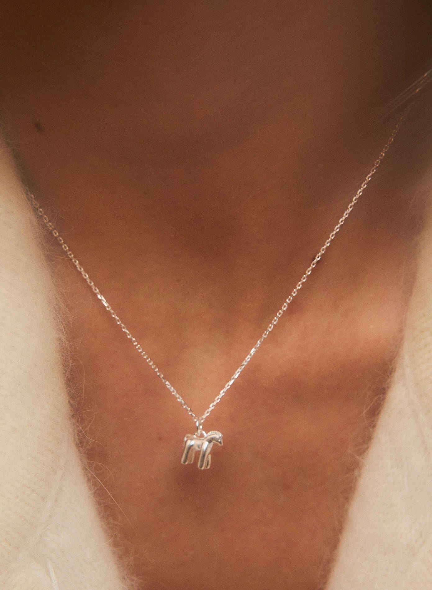 Naszyjnik Pony Mini Silver