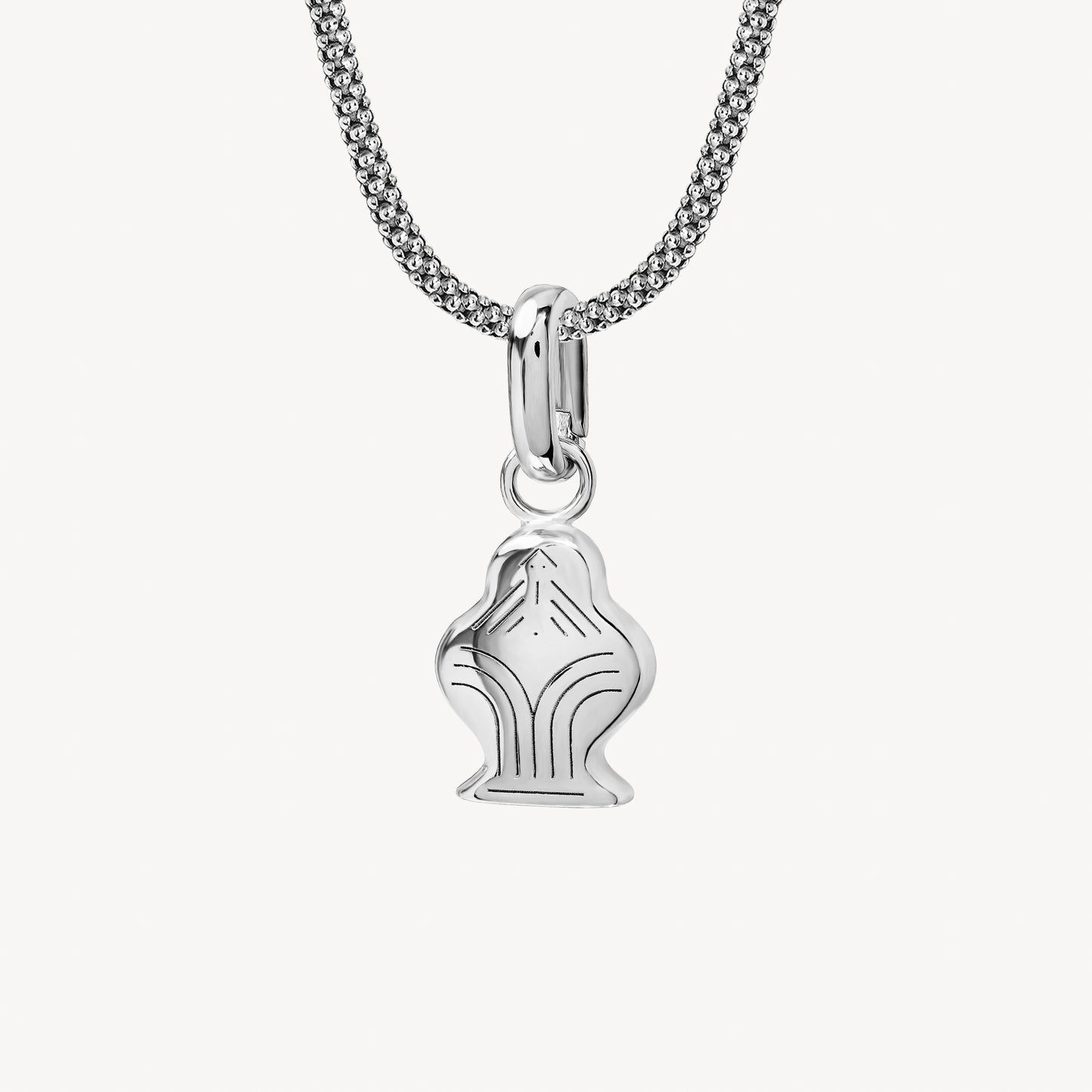 Naszyjnik Wodnik Silver Owal