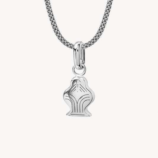 Naszyjnik Wodnik Silver Owal