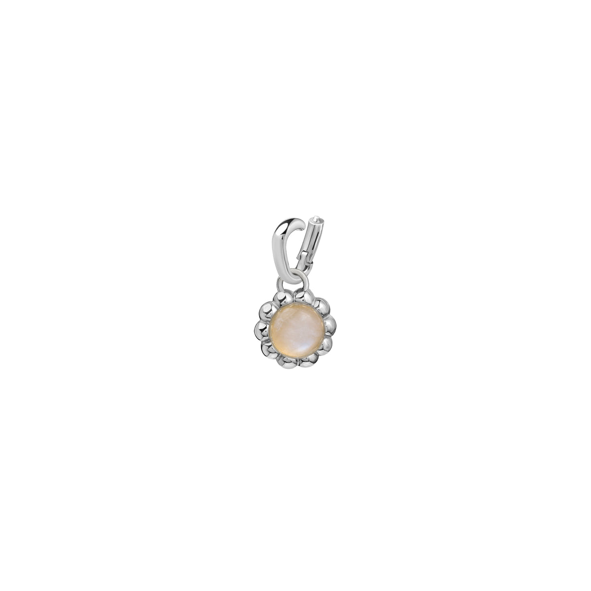 Zawieszka Flora Silver z Kamieniem Moon