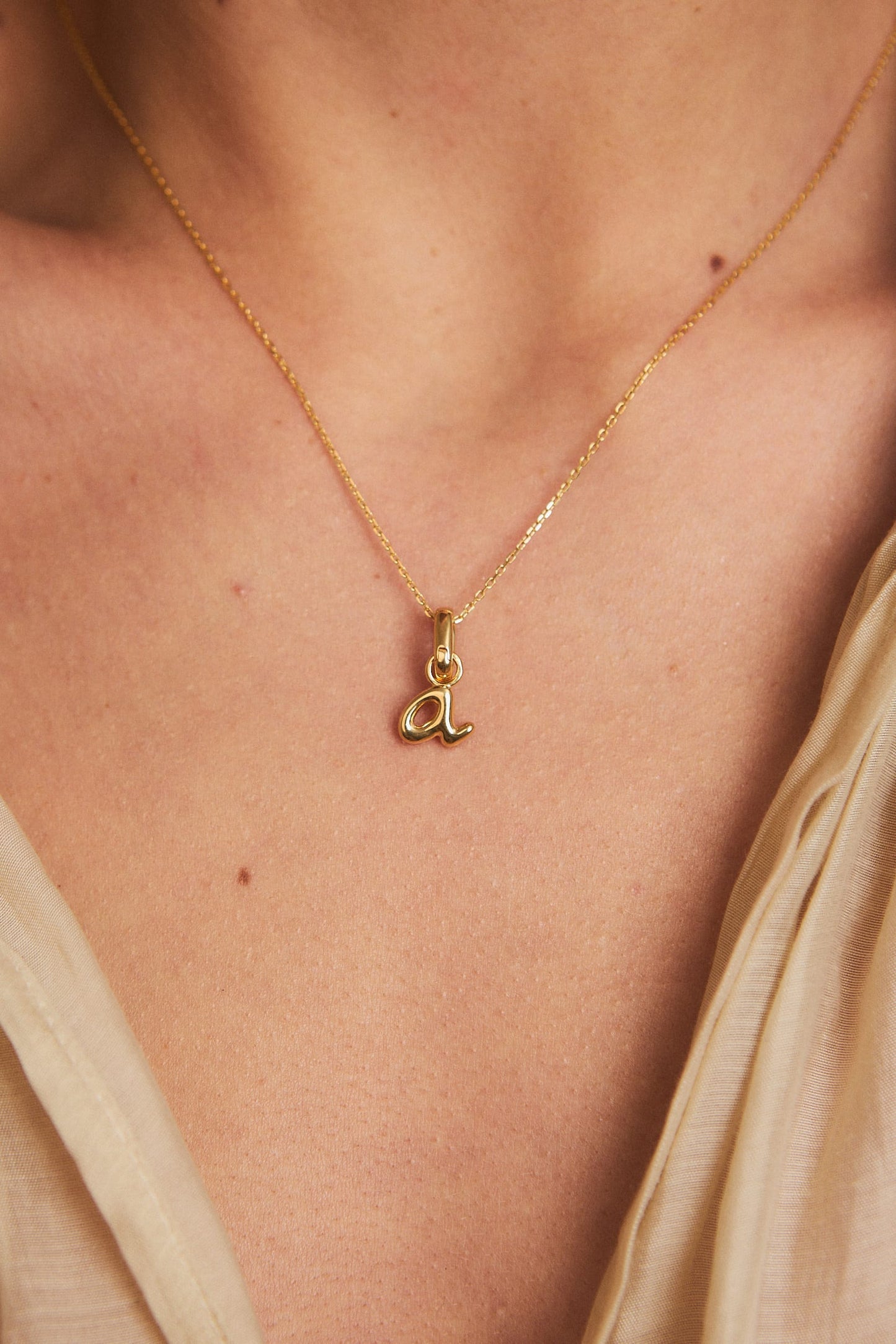 Zawieszka Literka Gold