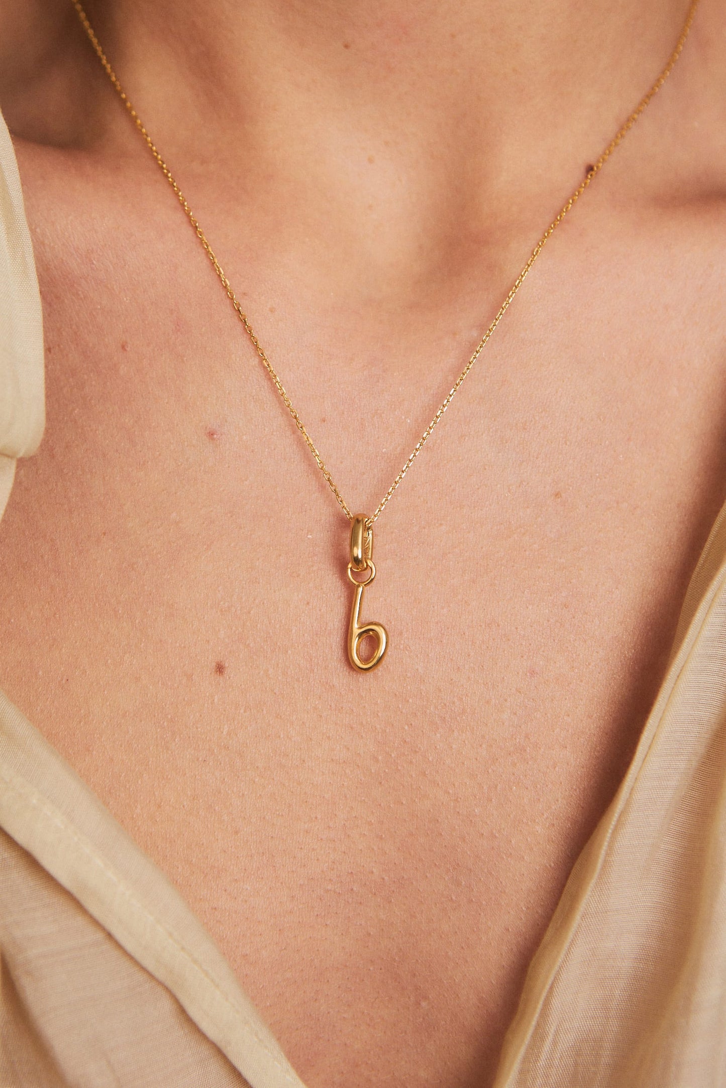 Zawieszka Literka Gold