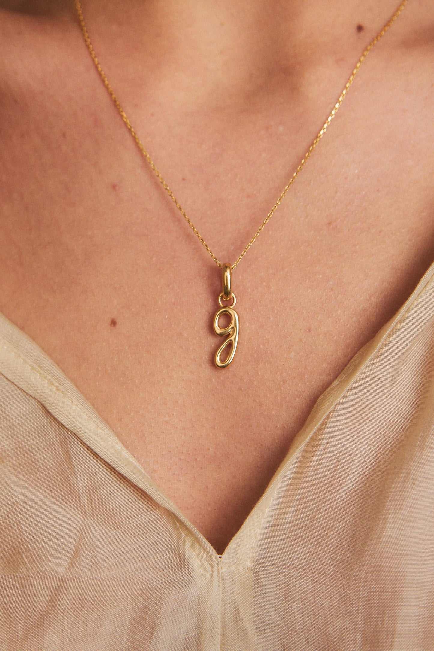 Zawieszka Literka Gold