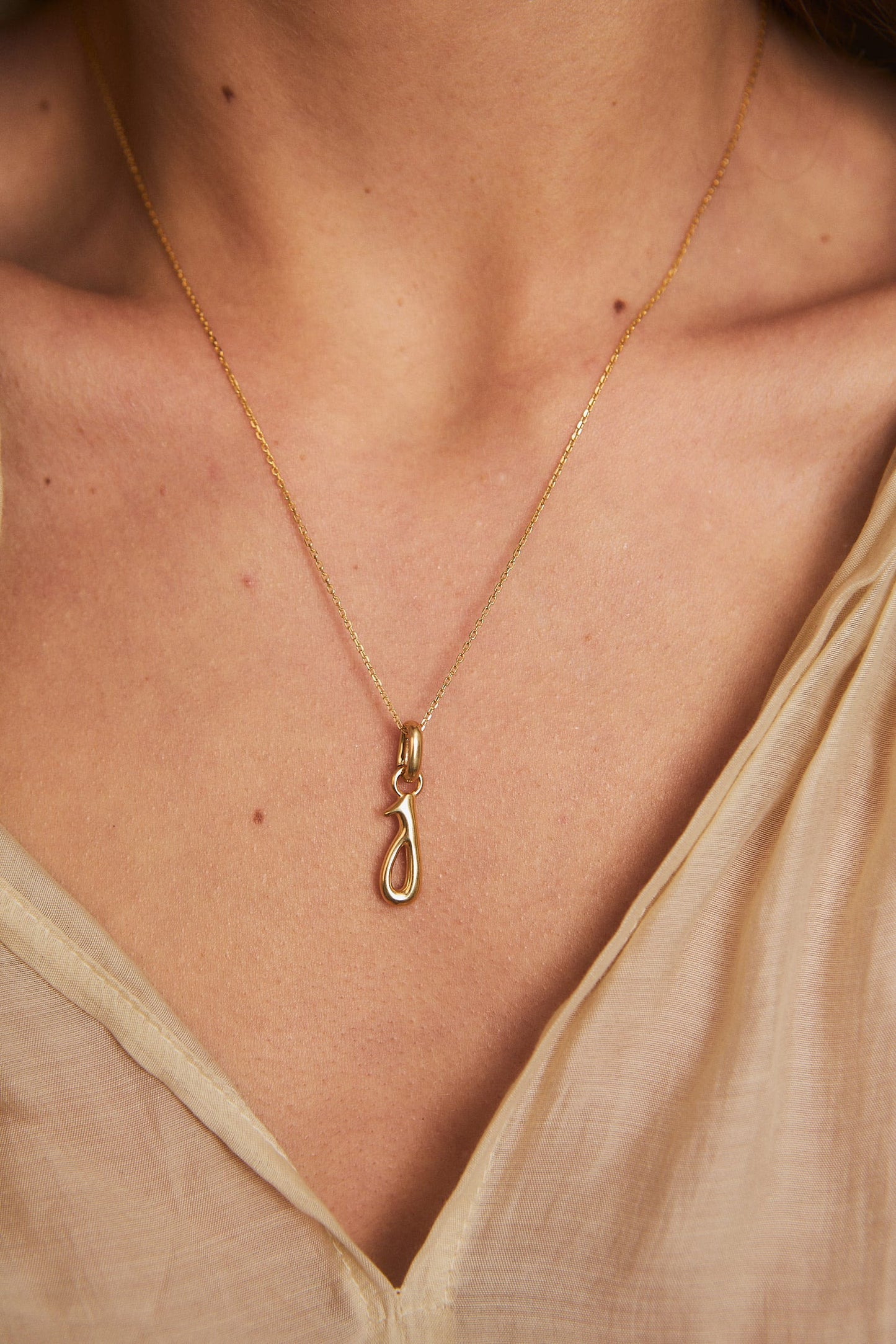 Zawieszka Literka Gold