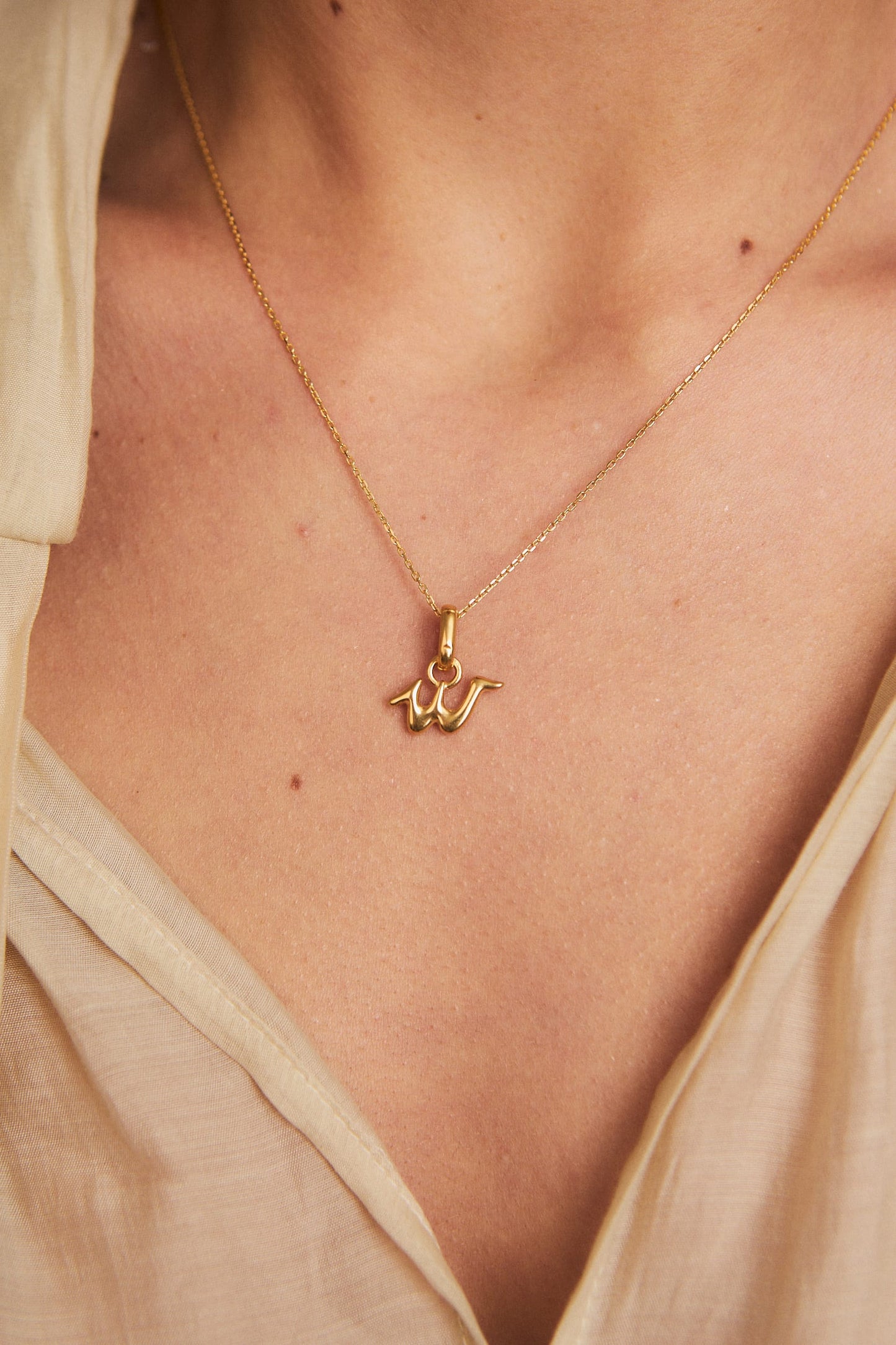 Zawieszka Literka Gold