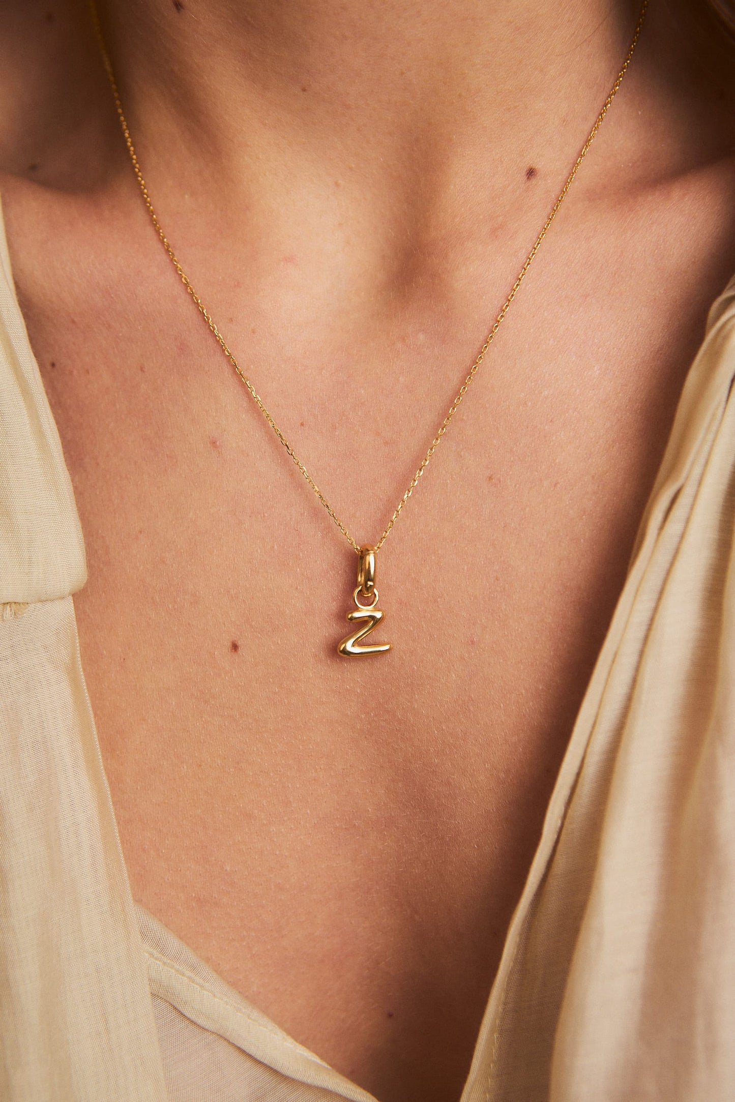 Zawieszka Literka Gold