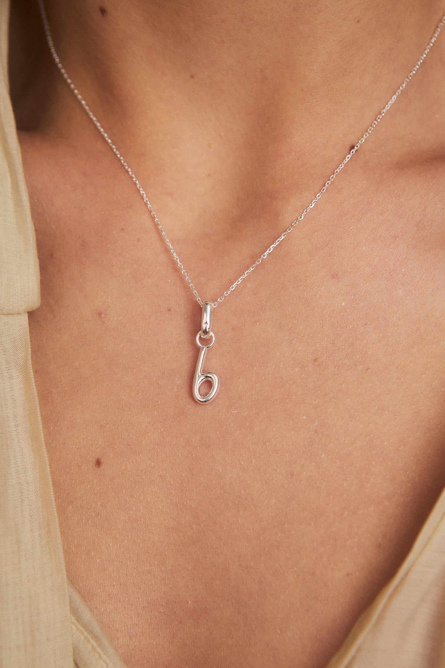 Zawieszka Literka Silver