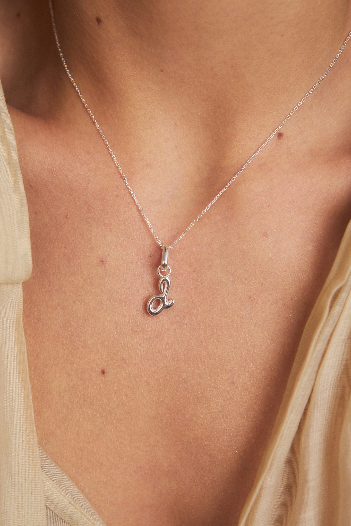 Zawieszka Literka Silver