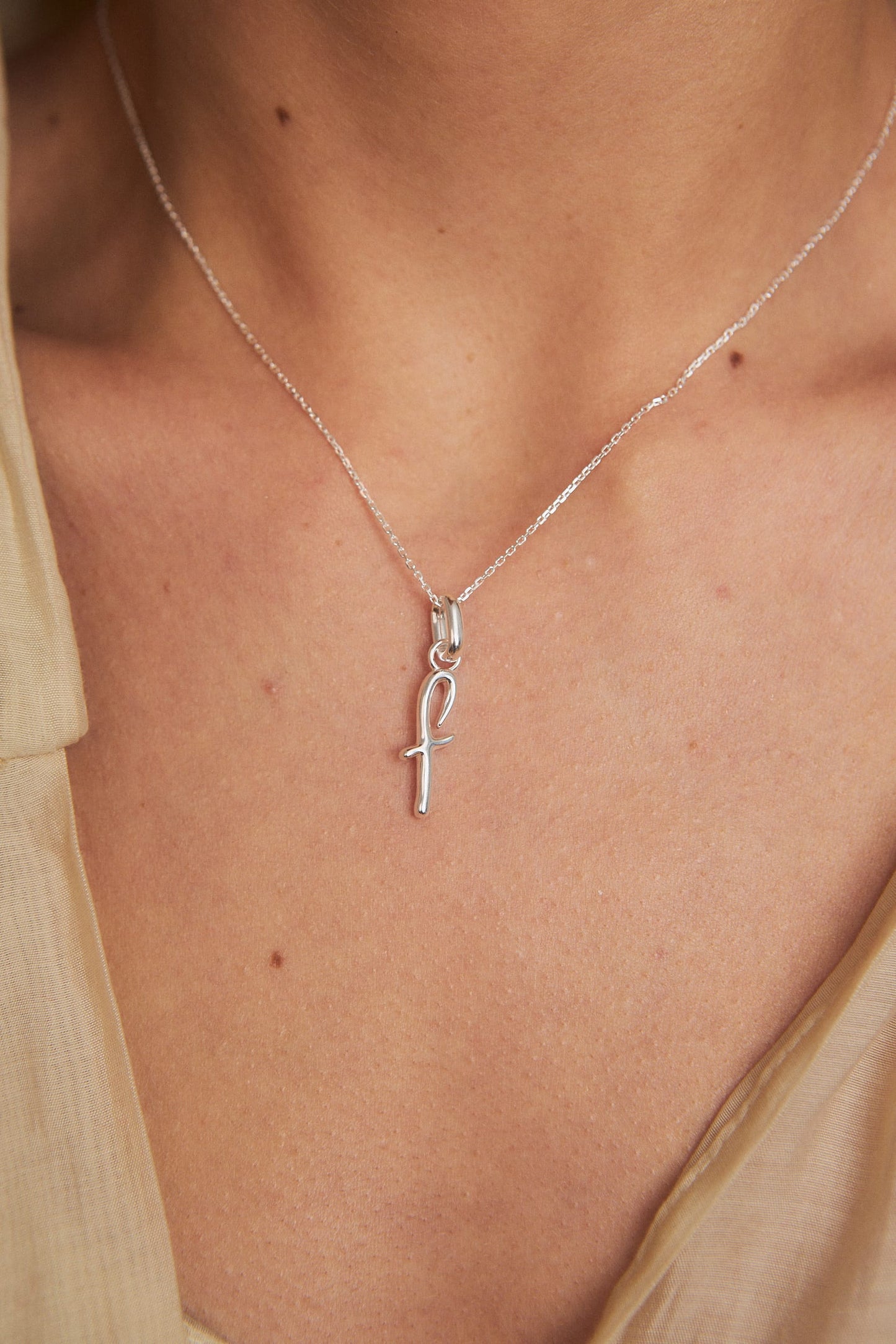 Zawieszka Literka Silver