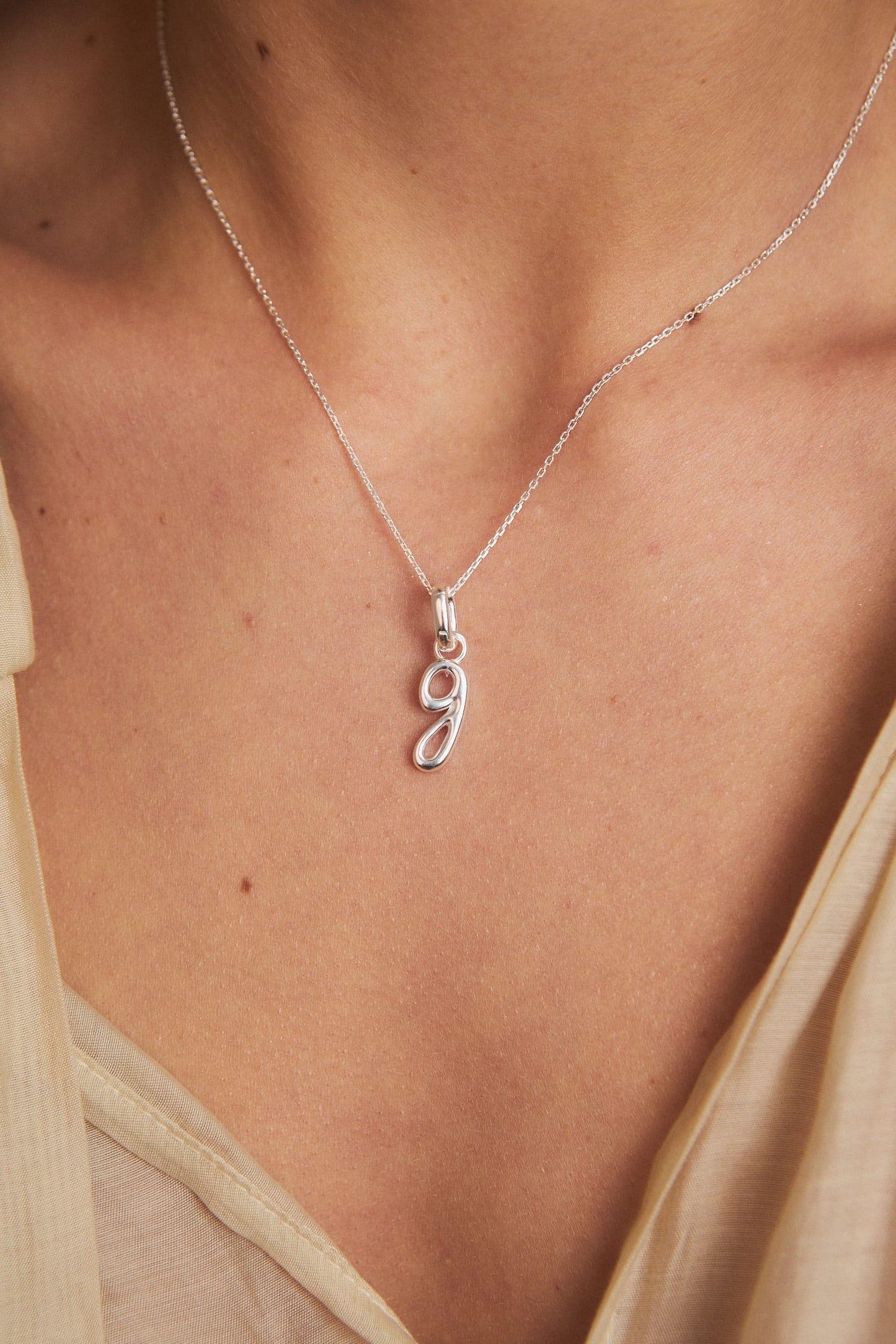 Zawieszka Literka Silver