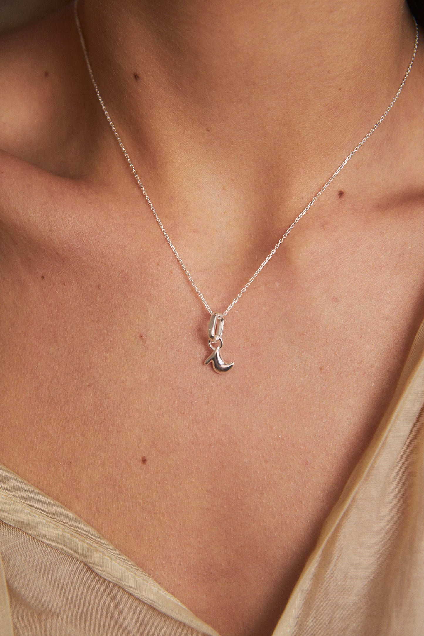 Zawieszka Literka Silver